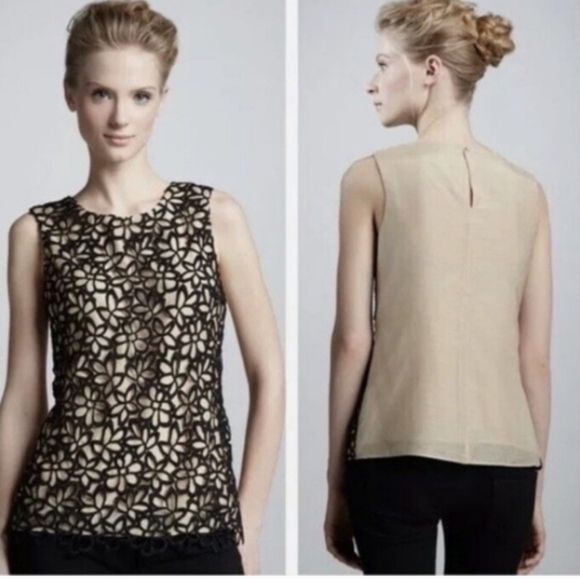 Lela Rose Tops - Guipure Lace Top Lela Rose Neiman Marcus x Target Limited Edition Small
